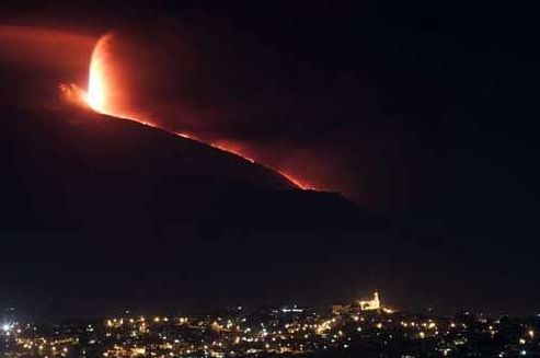 火山喷发时20个震撼景观