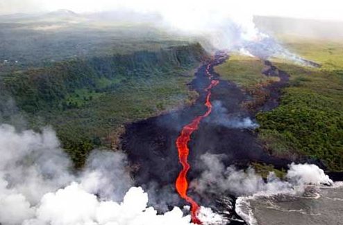 火山喷发时20个震撼景观