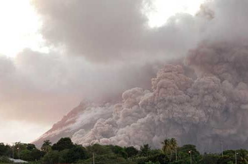 火山喷发时20个震撼景观