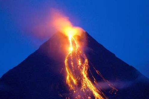 火山喷发时20个震撼景观