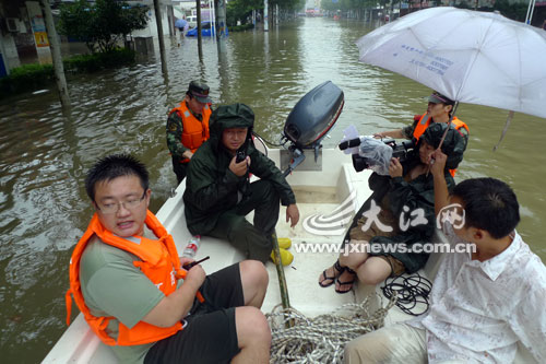 现场直击：景德镇顶住了特大暴雨侵袭[图]