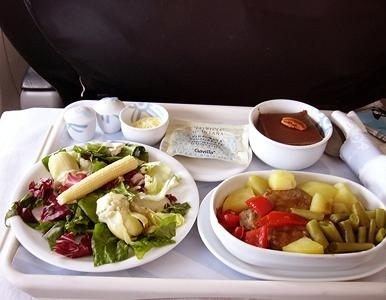 飞机餐也美味 实拍各国航空公司美味飞机餐