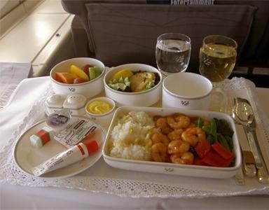 飞机餐也美味 实拍各国航空公司美味飞机餐