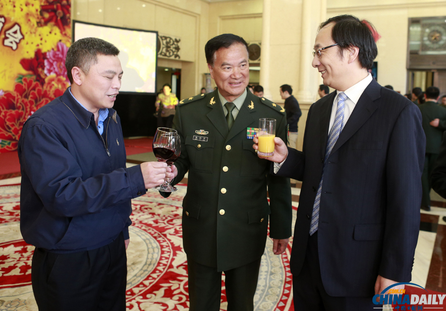 国防部新闻事务局举办迎春酒会