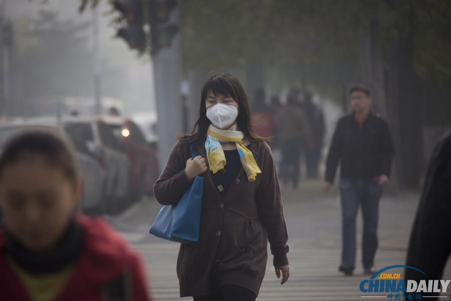北京中心城区今日空气达6级严重污染水平