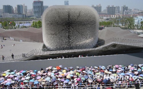 世博前3天56.5万人入园 今将迎来首个非指定日