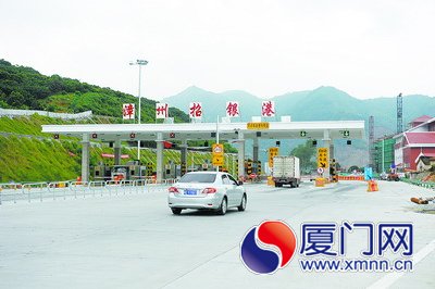 招银高速公路9月通车 厦门到漳州南部可省一小时