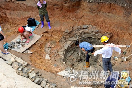 福州地铁屏山站考古发掘50天 出土千件文物