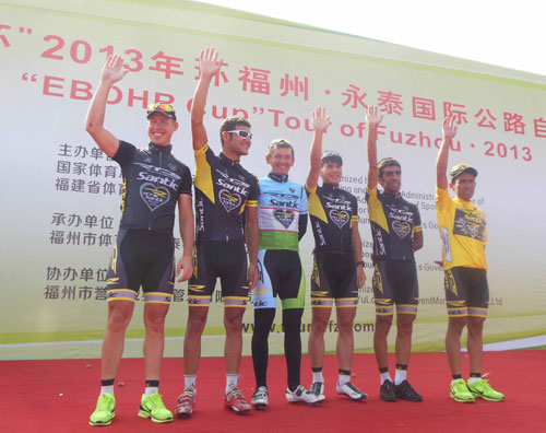 台湾RTS车队获环福州国际公路自行车赛总冠军