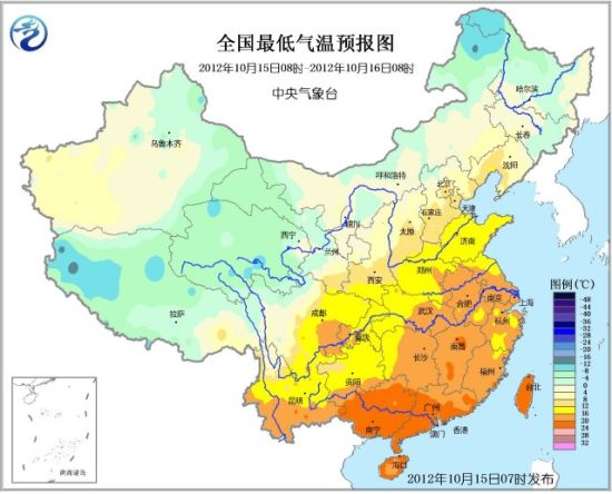 较强冷空气来袭 局地降温12℃