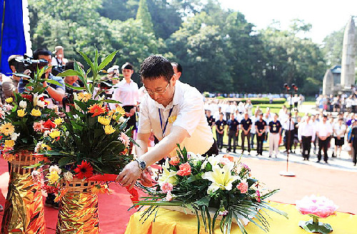 The shrine of 202 Expeditionary soldiers killed in Myanmar returns after 71 years at a ceremony in Hunan