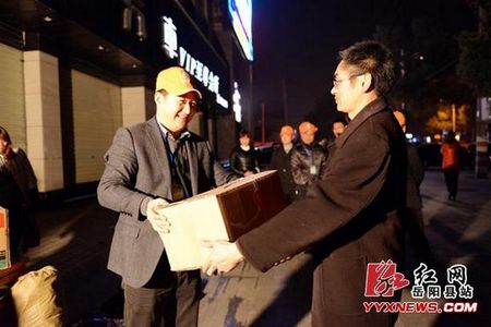 岳阳微水爱心 让孩子这个冬天不再寒冷