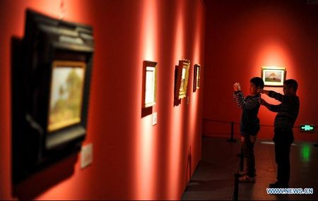 Famous Italian oil paintings displayed in Changsha