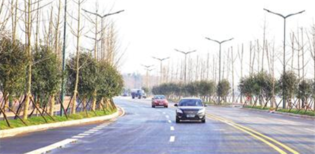 Roads around Songya Lake in Changsha county ready for traffic