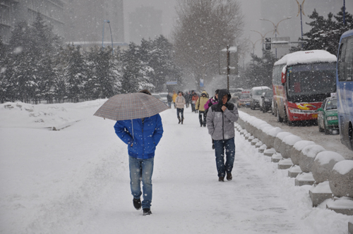 长春降暴雪