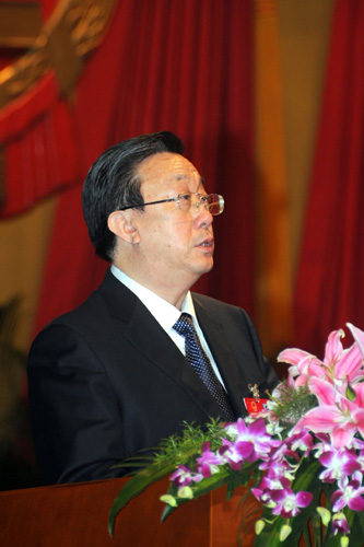 河南省第十一届人民代表大会三次会议开幕