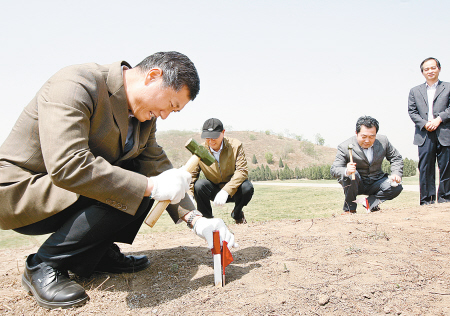 汉阳陵帝陵正门开始发掘 将明确帝陵形制