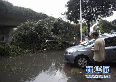 广东发生雷雨大风冰雹灾害 已造成12人死亡