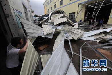 广东发生雷雨大风冰雹灾害 已造成12人死亡