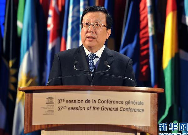 中国教育部副部长郝平执掌联合国教科文组织