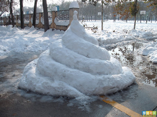 下雪啦！看看堆雪人的N种方法