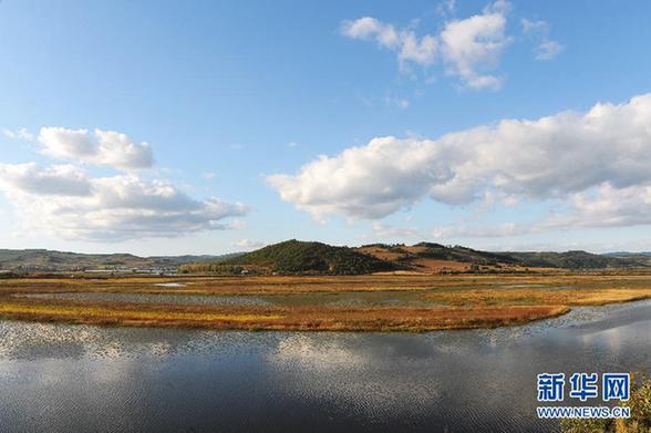 组图：美丽的雁鸣湖湿地