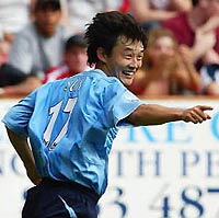 Man City rout Charlton 3-0; Sun Jihai scores again