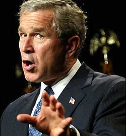 Bush changes Iraqi election plan