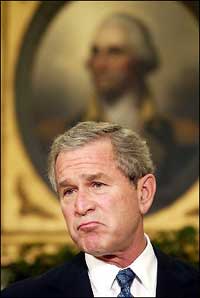 Bush changes Iraqi election plan