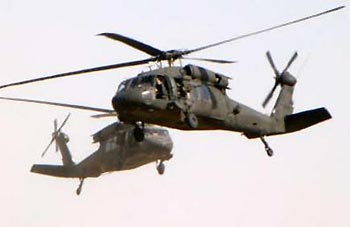 Two U.S. helicopters down in Iraq, at least 17 dead