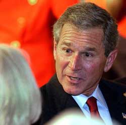 Economy, medicare put Bush on a roll?