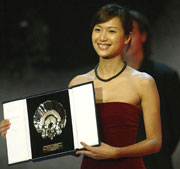 Xu Jinglei won Best Director in San Sebastian Film Festival