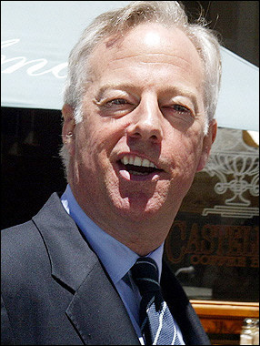 Mark Thatcher, seen here in 2004, the son of former British prime minister Margaret Thatcher, will plead guilty to charges of funding an attempted coup plot in Equatorial Guinea. [AFP/File]