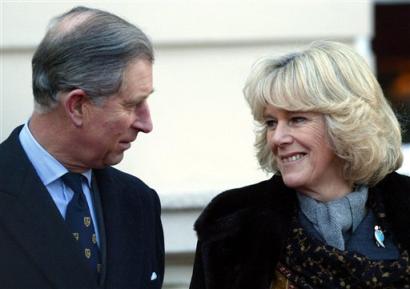 Prince Charles, the Prince of Wales, and his wife-to-be, Camilla Parker Bowles are photographed in the garden of Clarence House, London, in this Feb.21, 2005 file phot. It's hardly been the stuff of fairy tales, but the messy, decades-long romance of Prince Charles and Camilla Parker Bowles is founded on something more solid than glamour or royal pomp. (AP Photo/Stephen Hird, Pool/File)