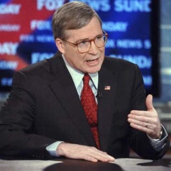 In this photo provided by FOX News Sunday, National Security Adviser Stephen Hadley is interviewed on FOX News Sunday in Washington, Sunday, May 15, 2005. Hadley spoke about global U.S. security concerns, especially Iraq, and about the nomination of John Bolton as ambassador to the U.N. (AP