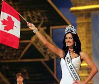 Miss Canada Crowned 2005 Miss Universe