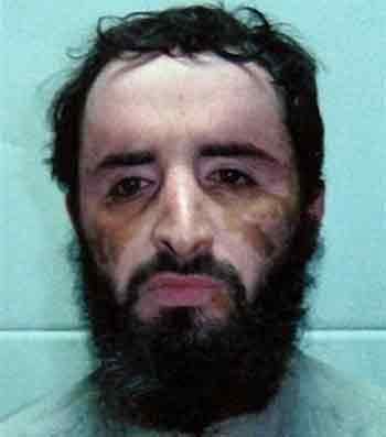 In this picture released by Pakistan's Interior Ministry, senior al-Qaida suspect Abu Farraj al-Libbi is shown May 4, 2005, in Islamabad, Pakistan.