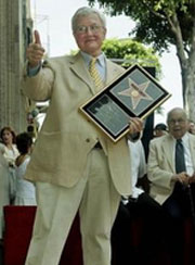Ebert gets star on Hollywood Walk of Fame 
