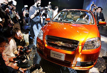 GM's China market share exceeds VW's