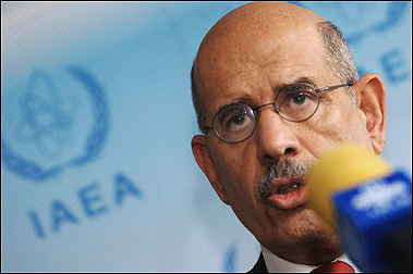 International Atomic Energy Agency (IAEA) director general Mohamed ElBaradei.