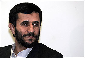 Iranian President Mahmoud Ahmadinejad at the UN headquarters in New-York. 