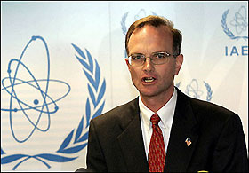 US Ambassador to the International Atomic Energy Agency (IAEA) Gregory Schulte.