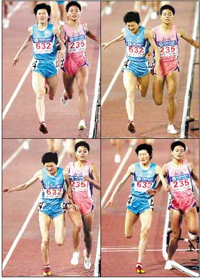 liu qing, xing huina, 10 national games