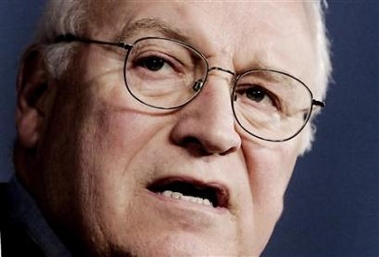 U.S. Vice President Dick Cheney delivers a speech on the war in Iraq in Washington in this January 4, 2006 file photo.