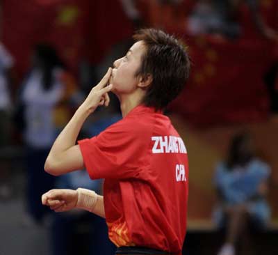 China wins shooting, table tennis golds