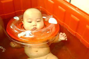 A swimming pool special for babies