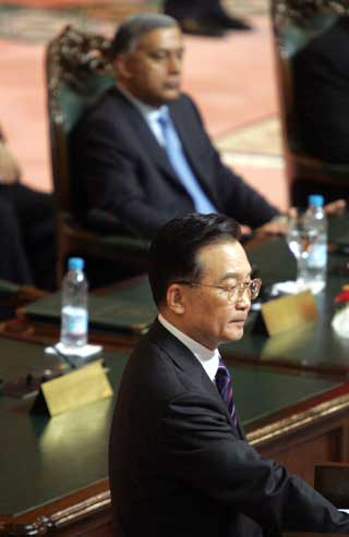 Wen Jiabao addresses ACD meeting