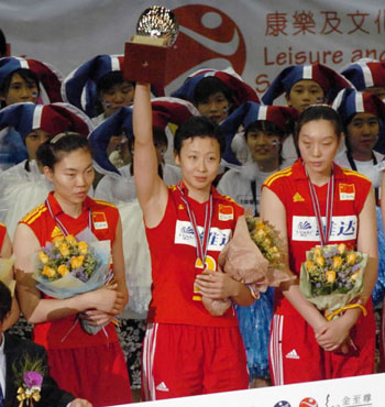 China lost to Italy at women volleyball World GP final