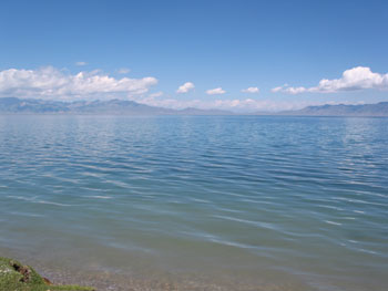 Sarim Lake in Xinjiang