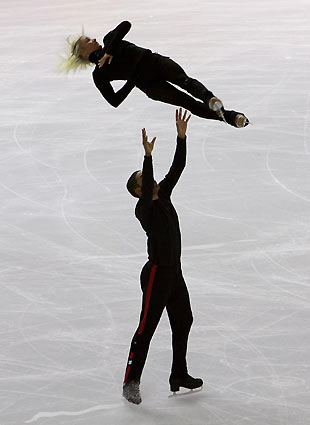 Figure skating practice